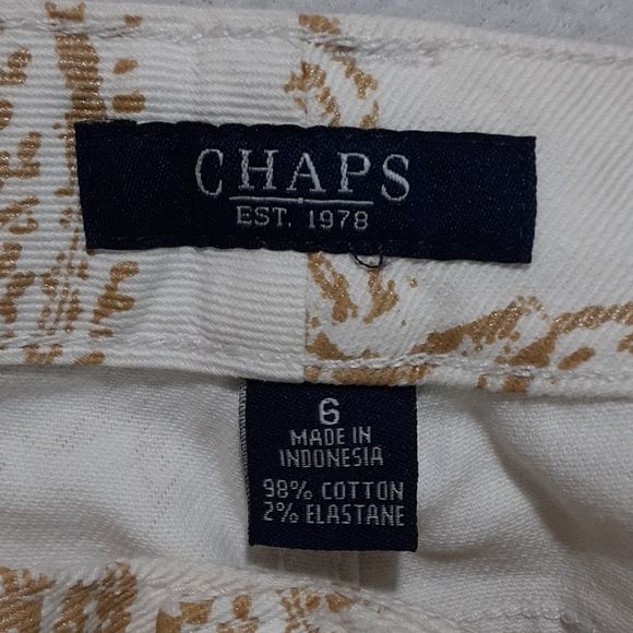 Chaps size 6 capri jeans * - Picture 2 of 16